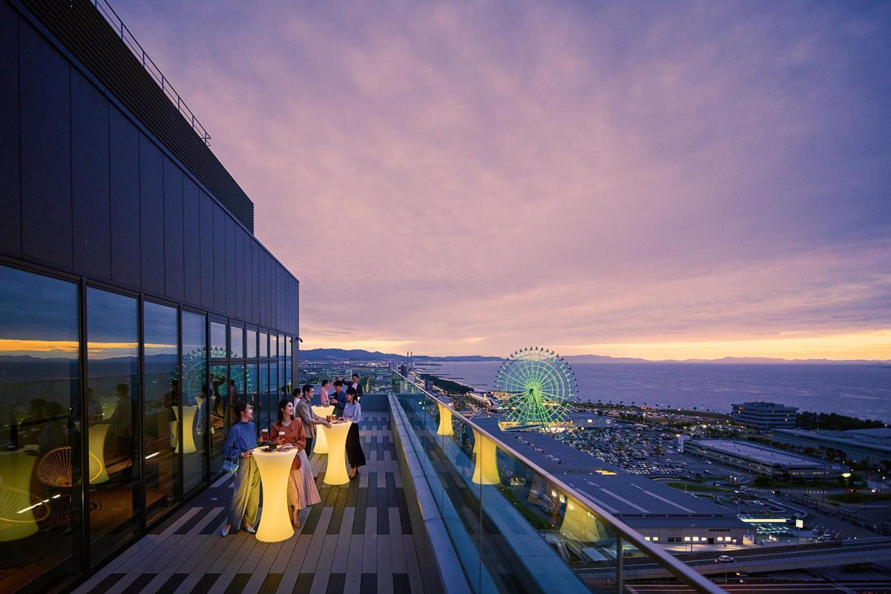 Omo Kansai Airport By Hoshino Resorts Izumisano Exteriör bild Sky Bar